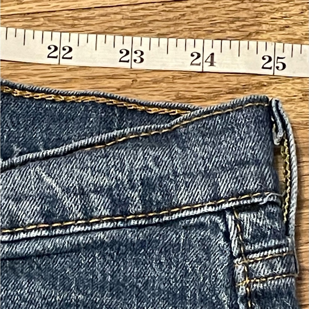Mens LEVIS 505 REGULAR FIT STRETCH 5 Pocket‎ blue denim jeans 50/29 - Picture 3 of 8